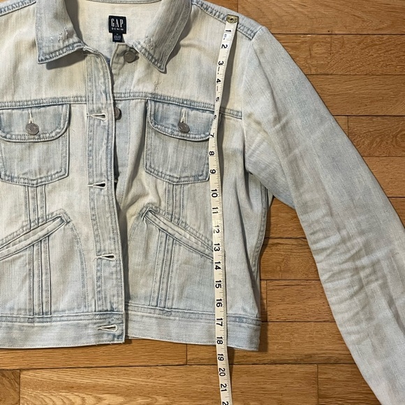 GAP Women's Light Blue Denim Jacket - Picture 13 of 13